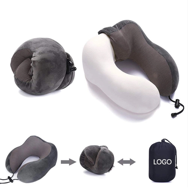 Travel 100% Pure Memory Foam Neck Pillow - Travel 100% Pure Memory Foam Neck Pillow - Image 1 of 4