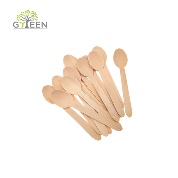 Wood Cutlery Dessert Spoons Disposable Spoon - Wood Cutlery Dessert Spoons Disposable Spoon - Image 0 of 2