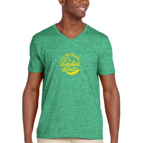 Gildan Softstyle 100% Preshrunk Cotton V-Neck T-shirt - Gildan Softstyle 100% Preshrunk Cotton V-Neck T-shirt - Image 0 of 15