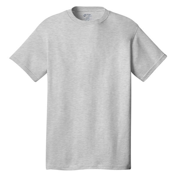 Port & Company 5.4-oz 100% Cotton T Shirt w/ Custom Imprint - Port & Company 5.4-oz 100% Cotton T Shirt w/ Custom Imprint - Image 1 of 15