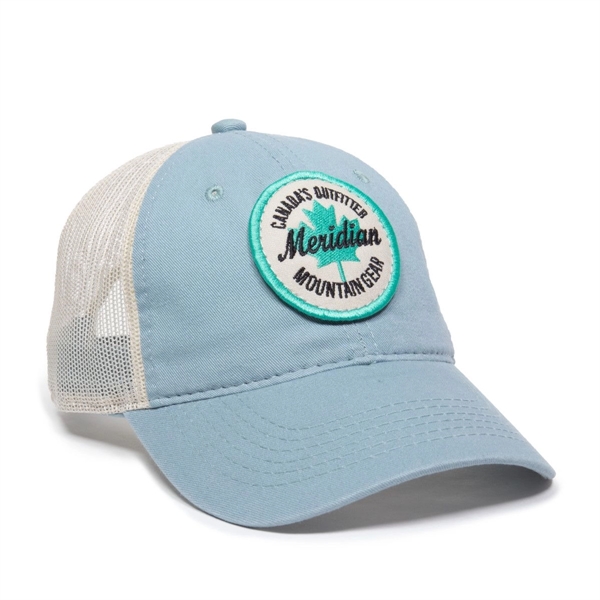 Heavy Garment Washed Mesh Back Dad Cap