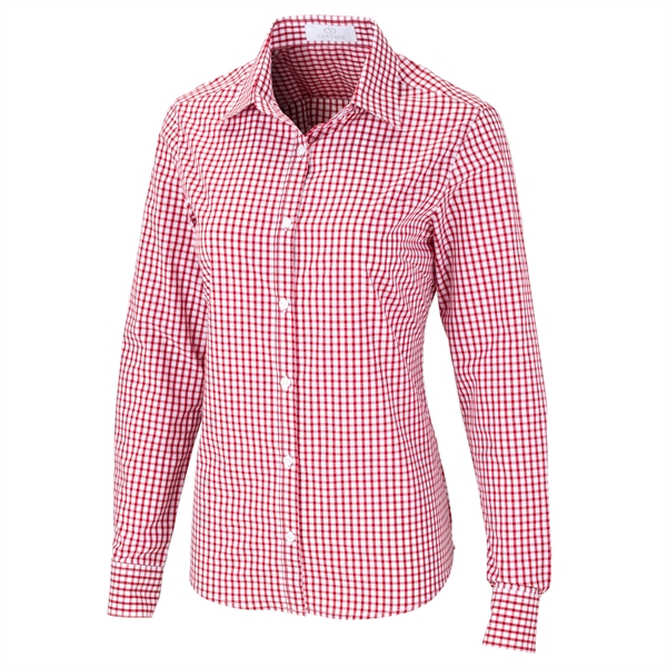 Women's Easy-Care Gingham Check Shirt - Women's Easy-Care Gingham Check Shirt - Image 21 of 73