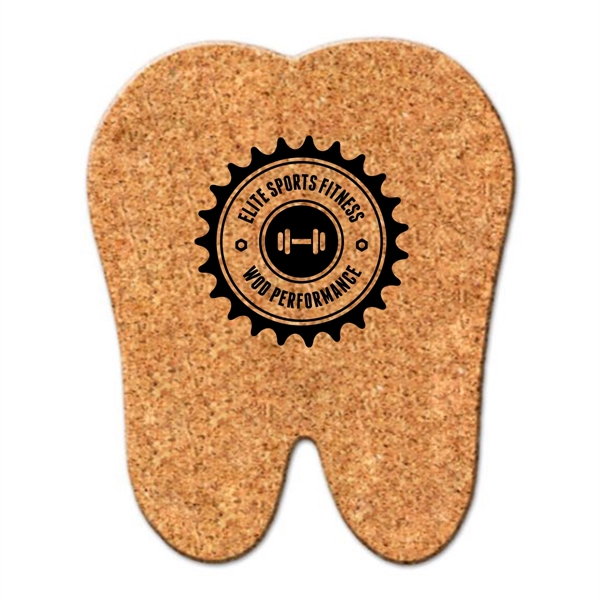Custom Full-Color Post Cards with Tooth-shaped Coasters