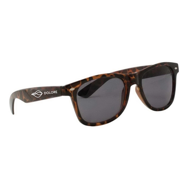 Beach Lover's Tortoise-Designed Hip Sunglasses - Beach Lover's Tortoise-Designed Hip Sunglasses - Image 0 of 1