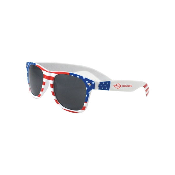 Beach Lover's USA-Loving Hip Sunglasses - Beach Lover's USA-Loving Hip Sunglasses - Image 0 of 1