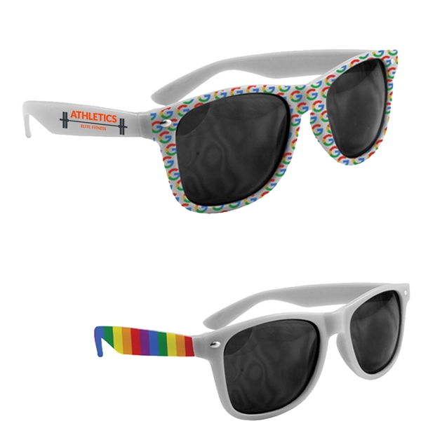 Colorful Malibu Sunglasses - Colorful Malibu Sunglasses - Image 0 of 2