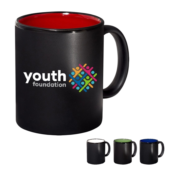325 ml (11 Oz.) Matte Black Mug - 325 ml (11 Oz.) Matte Black Mug - Image 0 of 4