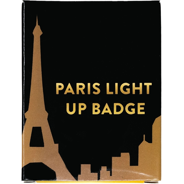 Paris Light Up Badge - Paris Light Up Badge - Image 3 of 5