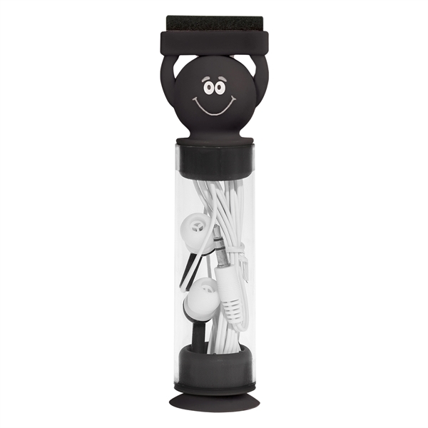 Screen-Cleaning Earphones Set - Screen-Cleaning Earphones Set - Image 4 of 10