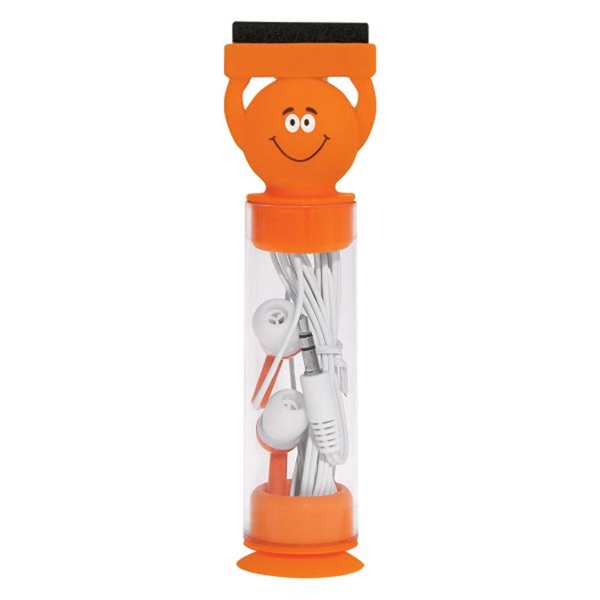 Screen-Cleaning Earphones Set - Screen-Cleaning Earphones Set - Image 5 of 10