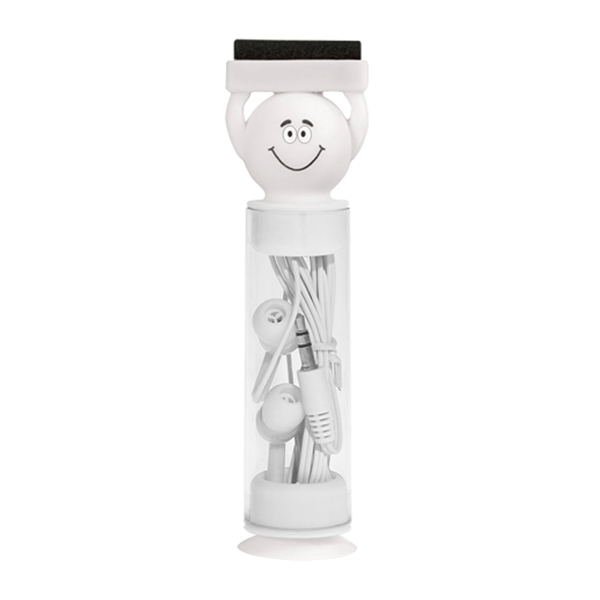 Screen-Cleaning Earphones Set - Screen-Cleaning Earphones Set - Image 6 of 10