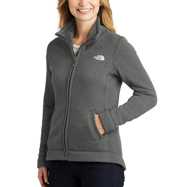 Comfy Ladies' North Face® Heathered Jacket - Comfy Ladies' North Face® Heathered Jacket - Image 6 of 6
