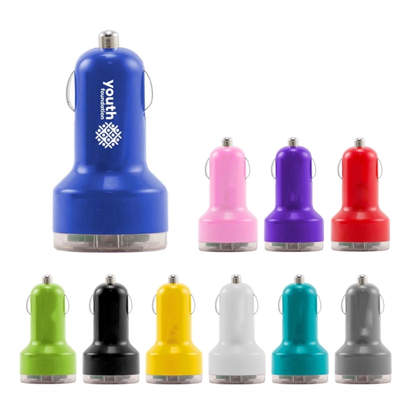 Compact Dual USB Car Charger - Compact Dual USB Car Charger - Image 0 of 10