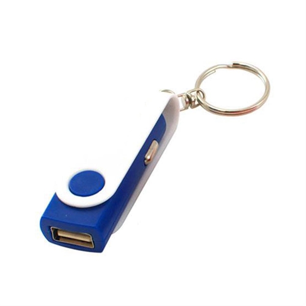 Portable USB Car Charger with Split Ring - Portable USB Car Charger with Split Ring - Image 2 of 5