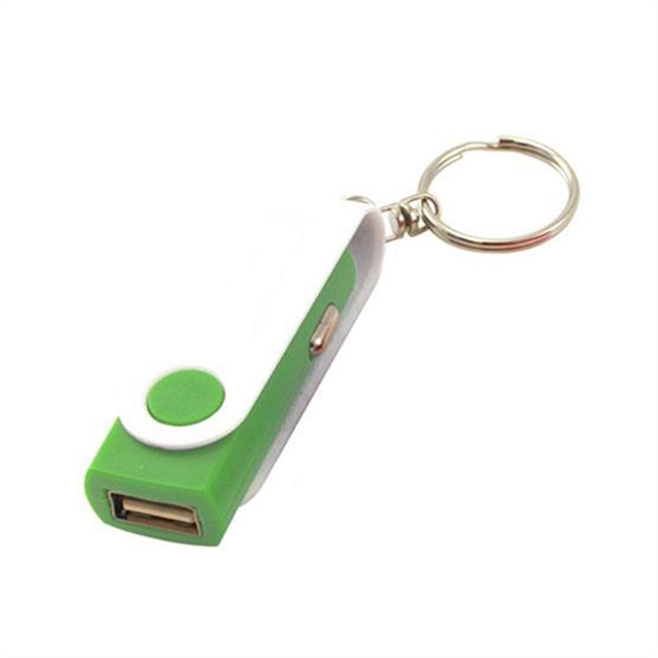 Portable USB Car Charger with Split Ring - Portable USB Car Charger with Split Ring - Image 3 of 5