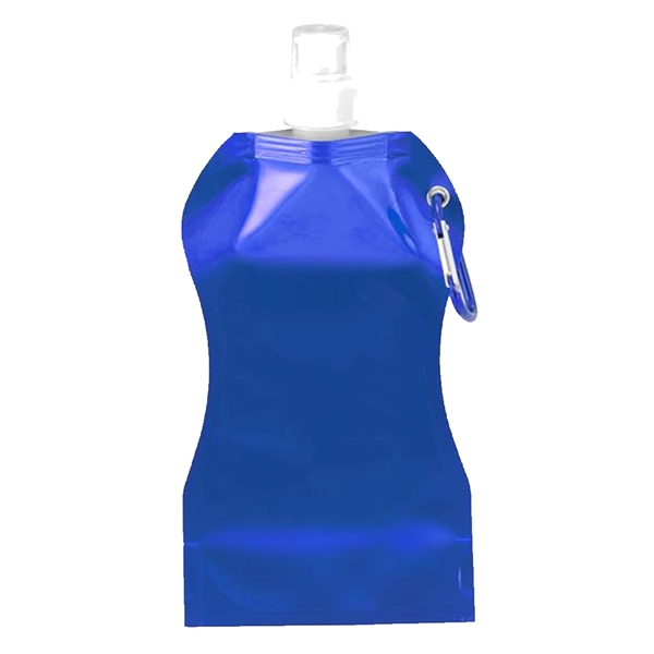 Compact and Handy Wave Collapsible Water Bottle - Compact and Handy Wave Collapsible Water Bottle - Image 1 of 11