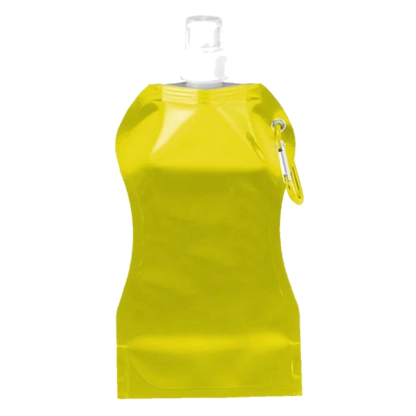 Compact and Handy Wave Collapsible Water Bottle - Compact and Handy Wave Collapsible Water Bottle - Image 3 of 11