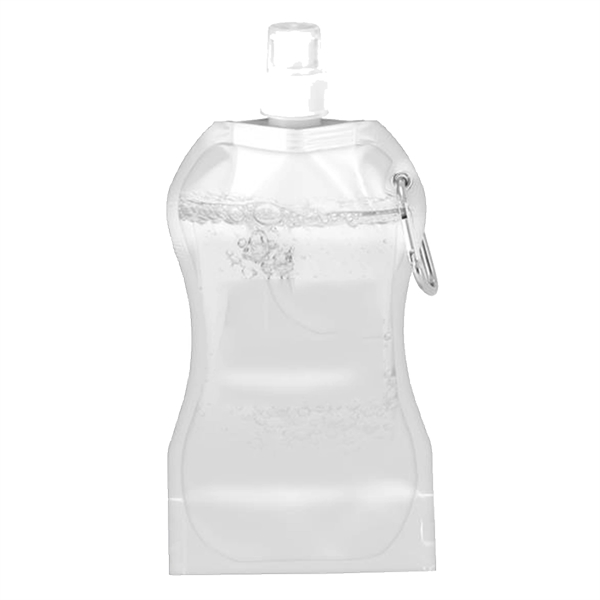 Compact and Handy Wave Collapsible Water Bottle - Compact and Handy Wave Collapsible Water Bottle - Image 5 of 11