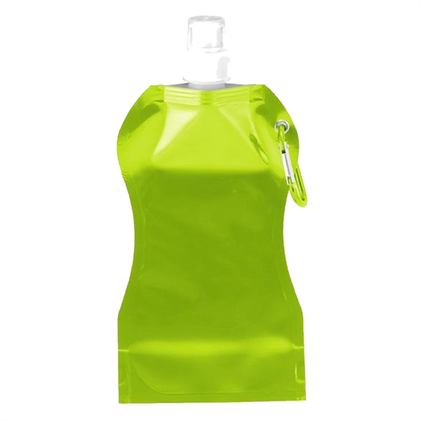 Compact and Handy Wave Collapsible Water Bottle - Compact and Handy Wave Collapsible Water Bottle - Image 6 of 11