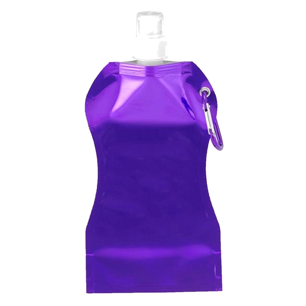 Compact and Handy Wave Collapsible Water Bottle - Compact and Handy Wave Collapsible Water Bottle - Image 9 of 11