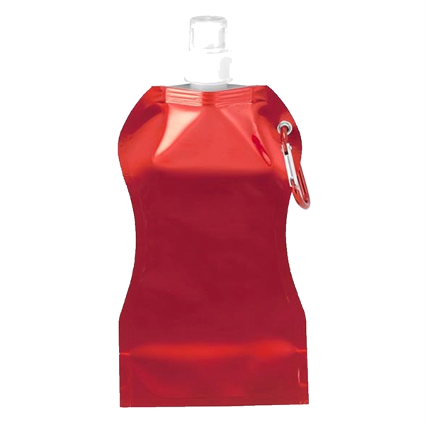 Compact and Handy Wave Collapsible Water Bottle - Compact and Handy Wave Collapsible Water Bottle - Image 10 of 11