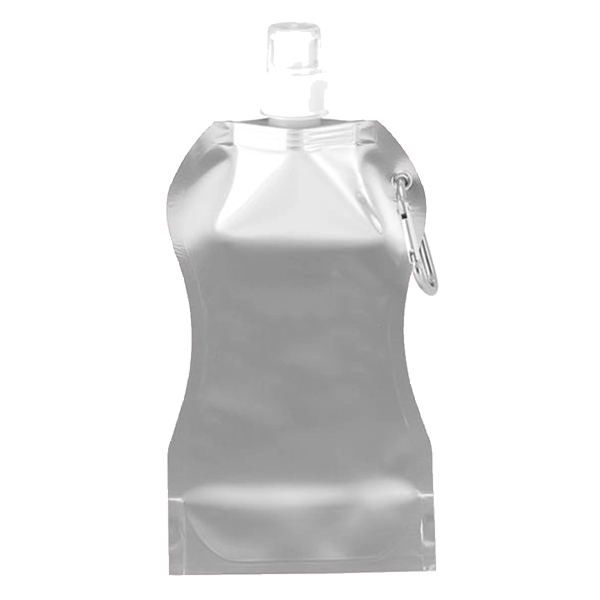 Compact and Handy Wave Collapsible Water Bottle - Compact and Handy Wave Collapsible Water Bottle - Image 11 of 11