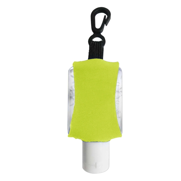 Travel Hand Sanitizer in Leashed Neoprene-Made Sleeve - Travel Hand Sanitizer in Leashed Neoprene-Made Sleeve - Image 5 of 12