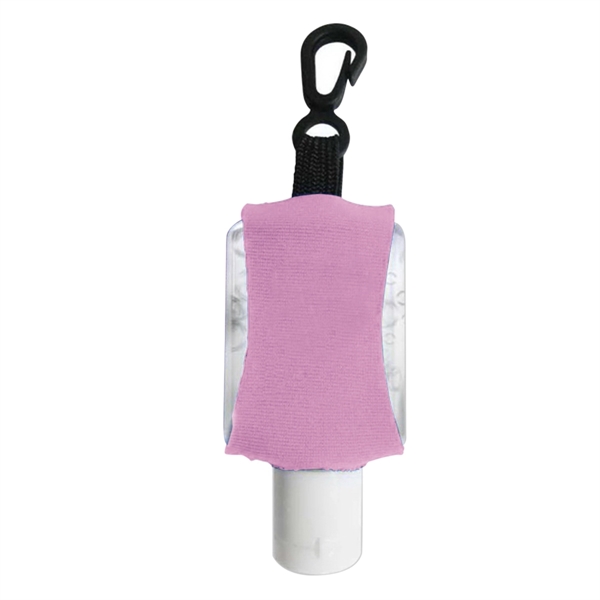 Travel Hand Sanitizer in Leashed Neoprene-Made Sleeve - Travel Hand Sanitizer in Leashed Neoprene-Made Sleeve - Image 8 of 12