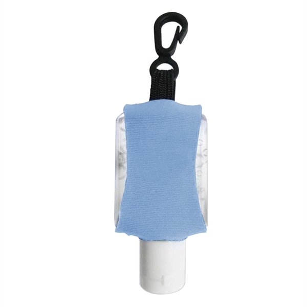 Travel Hand Sanitizer in Leashed Neoprene-Made Sleeve - Travel Hand Sanitizer in Leashed Neoprene-Made Sleeve - Image 10 of 12