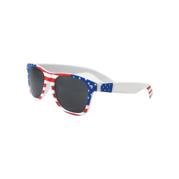 Beach Lover's USA-Loving Hip Sunglasses - Beach Lover's USA-Loving Hip Sunglasses - Image 1 of 1