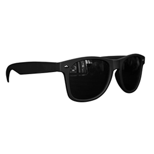 Beach Lover's Rubberized Matte-Designed Hip Sunglasses - Beach Lover's Rubberized Matte-Designed Hip Sunglasses - Image 1 of 11