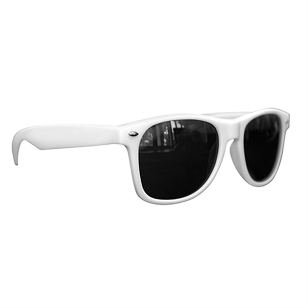 Beach Lover's Rubberized Matte-Designed Hip Sunglasses - Beach Lover's Rubberized Matte-Designed Hip Sunglasses - Image 2 of 11