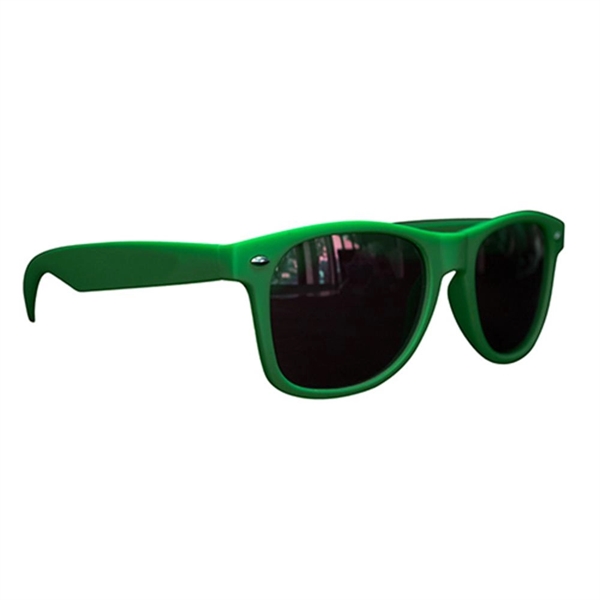 Beach Lover's Rubberized Matte-Designed Hip Sunglasses - Beach Lover's Rubberized Matte-Designed Hip Sunglasses - Image 6 of 11