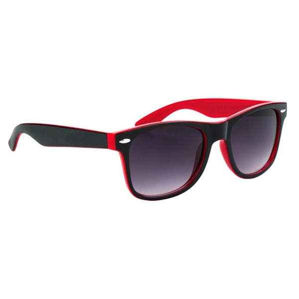 Beach Lover's Bicolored Hip Sunglasses - Beach Lover's Bicolored Hip Sunglasses - Image 2 of 6