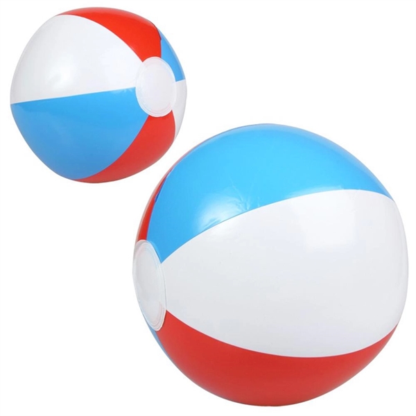 10" American Flag-inspired Beach Ball - 10" American Flag-inspired Beach Ball - Image 1 of 1