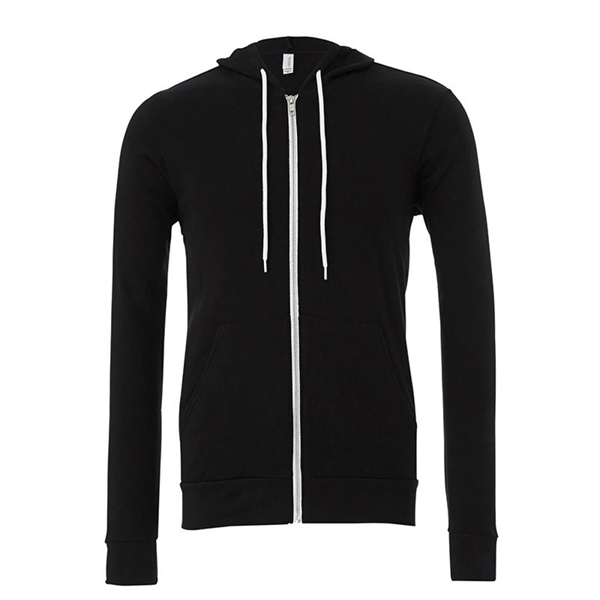 Bella+Canvas Sponge Fleece Full-Zip Hoodie -Unisex - Bella+Canvas Sponge Fleece Full-Zip Hoodie -Unisex - Image 1 of 3