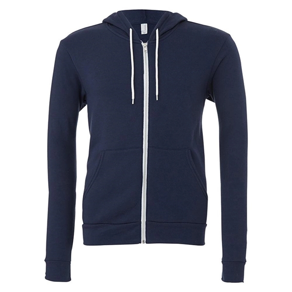 Bella+Canvas Sponge Fleece Full-Zip Hoodie -Unisex - Bella+Canvas Sponge Fleece Full-Zip Hoodie -Unisex - Image 2 of 3