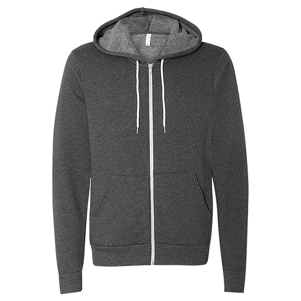 Bella+Canvas Sponge Fleece Full-Zip Hoodie -Unisex - Bella+Canvas Sponge Fleece Full-Zip Hoodie -Unisex - Image 3 of 3