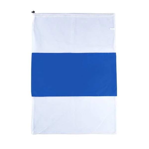 Clear Mesh/Polyester Laundry Bag - Clear Mesh/Polyester Laundry Bag - Image 1 of 2