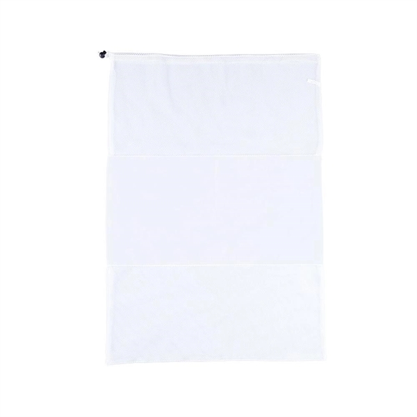 Clear Mesh/Polyester Laundry Bag - Clear Mesh/Polyester Laundry Bag - Image 2 of 2