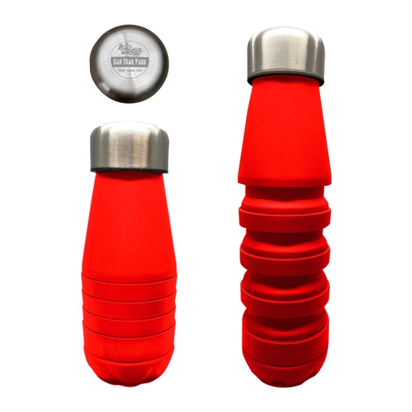 16 Oz. Collapsible Swiggy Bottle - 16 Oz. Collapsible Swiggy Bottle - Image 6 of 8