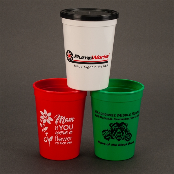 12 oz Smooth Stadium Cup - 12 oz Smooth Stadium Cup - Image 20 of 21