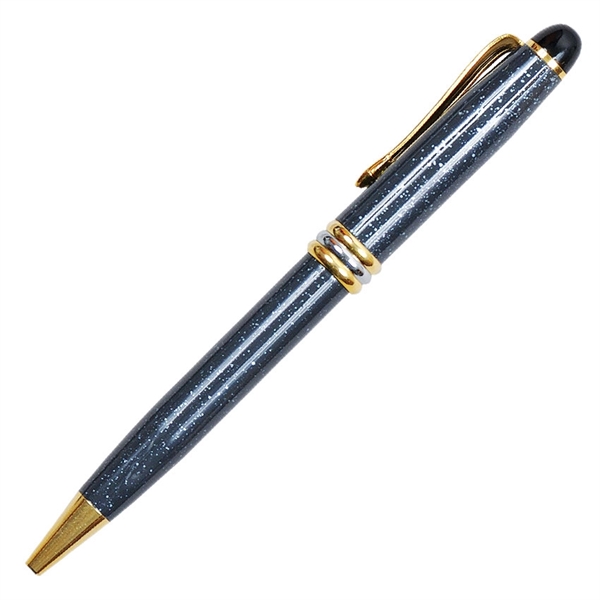 Valois Luxury Ballpoint Pen with Gold Accents - Valois Luxury Ballpoint Pen with Gold Accents - Image 0 of 5