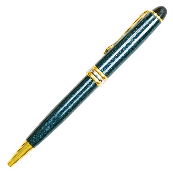 Valois Luxury Ballpoint Pen with Gold Accents - Valois Luxury Ballpoint Pen with Gold Accents - Image 1 of 5