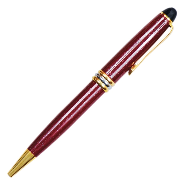 Valois Luxury Ballpoint Pen with Gold Accents - Valois Luxury Ballpoint Pen with Gold Accents - Image 3 of 5