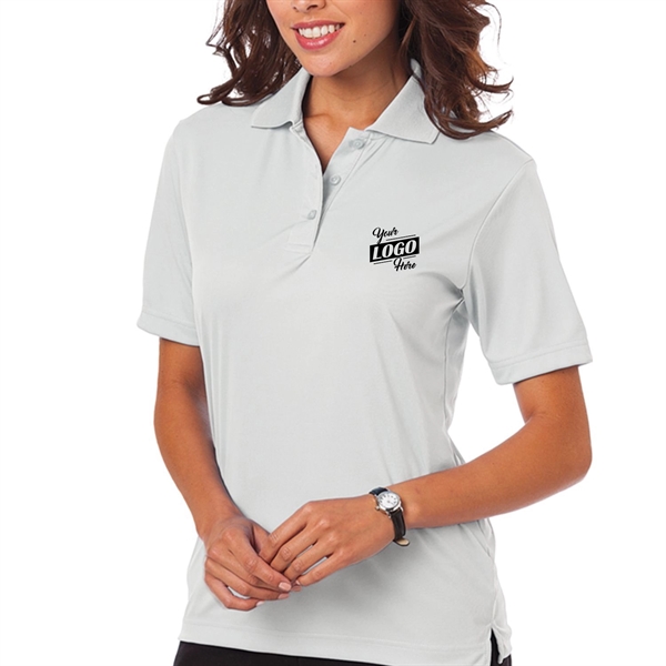 Blue Generation Value 3.8 oz. 100% Polyester Ladies Polo - Blue Generation Value 3.8 oz. 100% Polyester Ladies Polo - Image 0 of 2