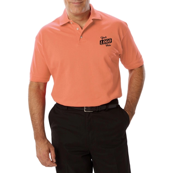 Blue Generation 6.7 oz. 60/ 40 Cotton/ Polyester Mens Polo - Blue Generation 6.7 oz. 60/ 40 Cotton/ Polyester Mens Polo - Image 0 of 3