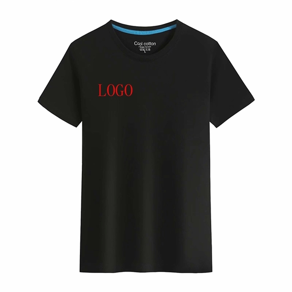 Customized Round Neck Advertising T-shirt - Customized Round Neck Advertising T-shirt - Image 1 of 4