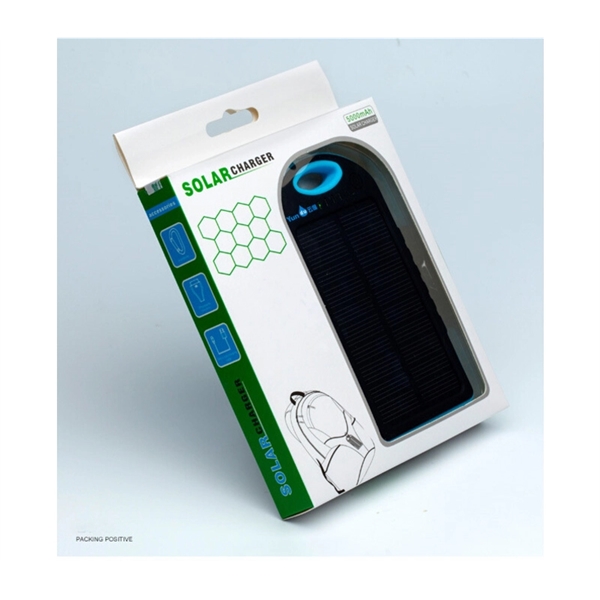 Portable Plastic Solar Power Bank - Portable Plastic Solar Power Bank - Image 2 of 6
