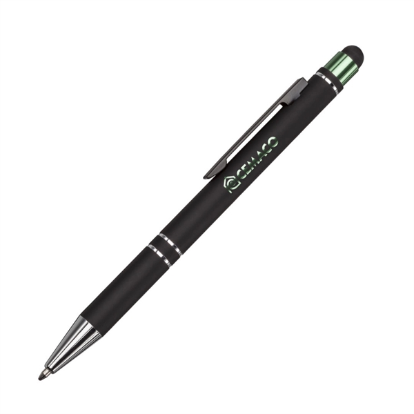 Scroll Metal Ballpoint Pen/Stylus - Scroll Metal Ballpoint Pen/Stylus - Image 5 of 13